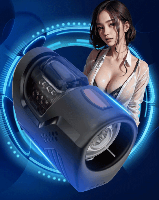 Máy thủ dâm tự động Space Capsule QiaRan rung thụt massage dương vật